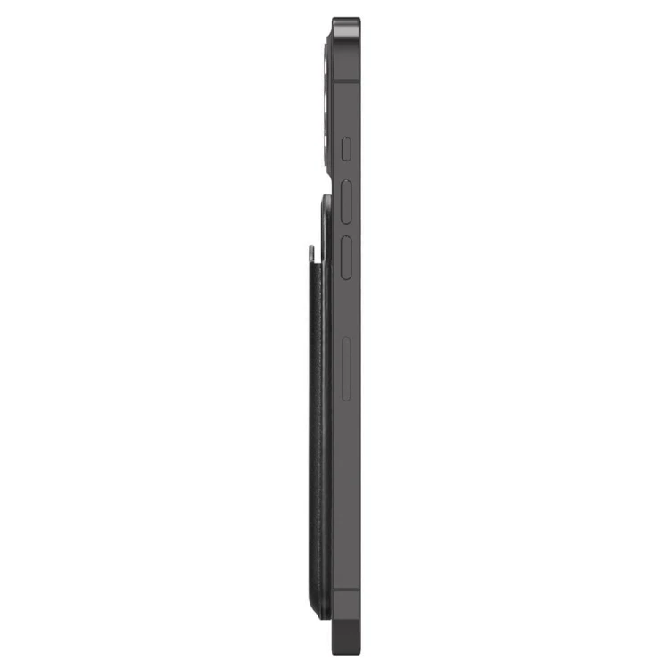 Portfel SPIGEN VALENTINUS MagSafe Card Holder (czarny)
