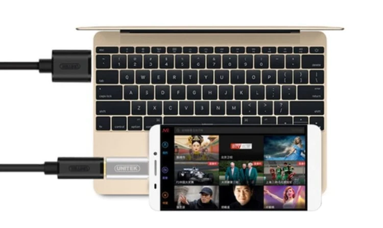 Adapter Unitek USB-C/USB Micro