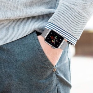 Pasek do Apple Watch Tech-Protect Milaneseband 38/40/41 mm ze stali nierdzewnej (srebrny)