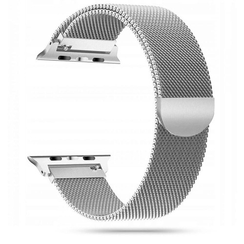 Pasek do Apple Watch Tech-Protect Milaneseband 42/44/45 mm ze stali nierdzewnej (srebrny)