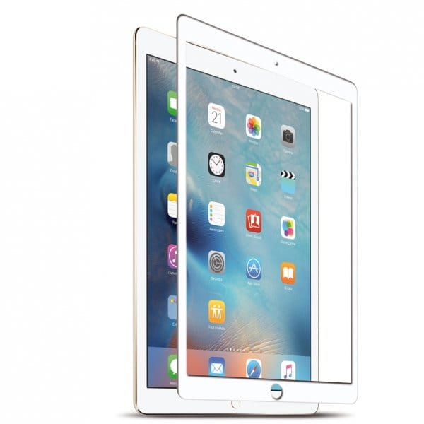 Szkło ochronne KMP na iPad Pro 10.5" (białe)