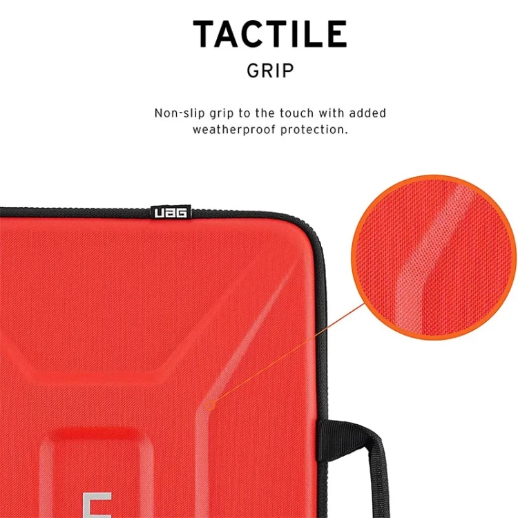 Pokrowiec UAG Medium Sleeve Handle 13" - etui ochronne z uchwytem (czerwone)
