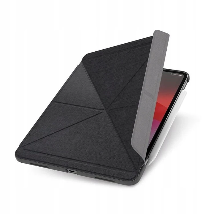 Etui Moshi VersaCover origami iPad Pro 11" z ładowaniem Apple Pencil Metro Black (czarne)