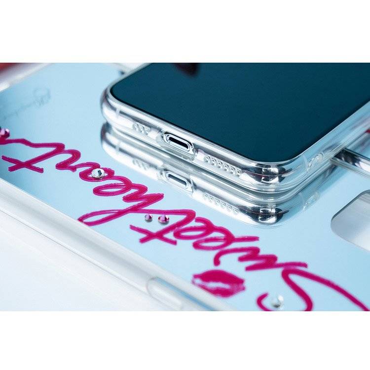 Etui Kingxbar Wish Series iPhone 11 Angel z Kryształami Swarovskiego (przezroczyste)