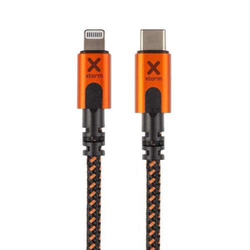 Kabel XTORM Xtreme USB-C to Lightning 1.5m (zebra)