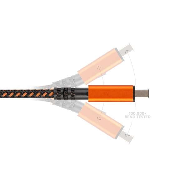 Kabel XTORM Xtreme USB-C to Lightning 1.5m (zebra)