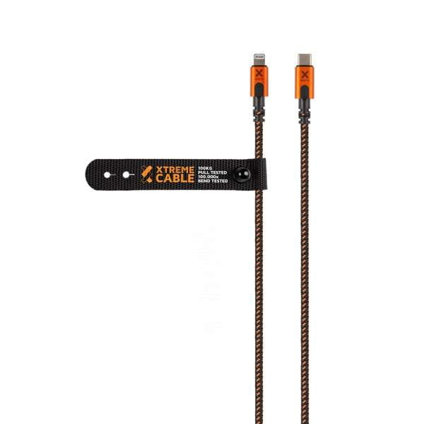 Kabel XTORM Xtreme USB-C to Lightning 1.5m (zebra)