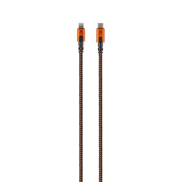 Kabel XTORM Xtreme USB-C to Lightning 1.5m (zebra)