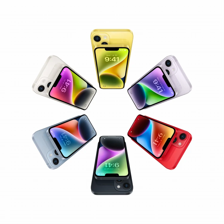 iPhone 14 żółty