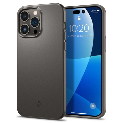 Etui Spigen Thin Fit iPhone 14 Pro Max (stalowy)