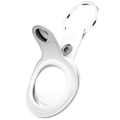 Brelok do Apple AirTag KeyBudz Keyring (biały)