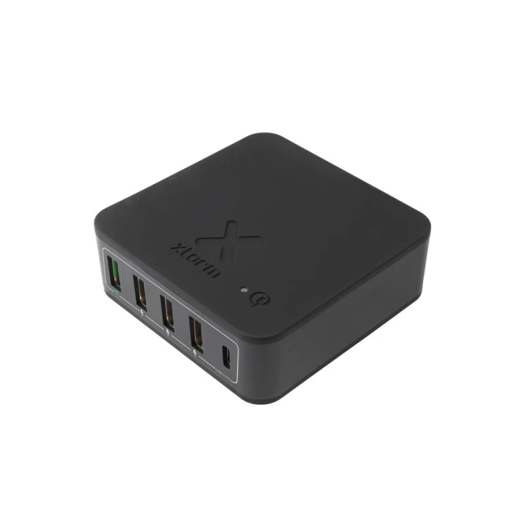 Stacja ładująca XTORM Cube Pro 4xUSB 1xUSB-C (czarna)