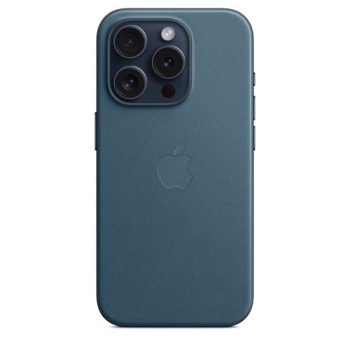 Etui Apple iPhone 15 Pro FineWoven Case with MagSafe - Pacific Blue (głębia oceanu)