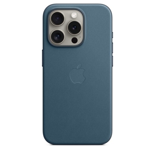 Etui Apple iPhone 15 Pro FineWoven Case with MagSafe - Pacific Blue (głębia oceanu)