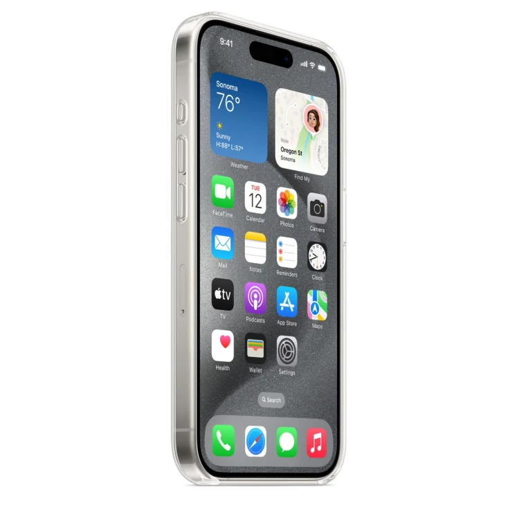 Etui Apple iPhone 15 Pro Clear Case with MagSafe (przezroczyste)