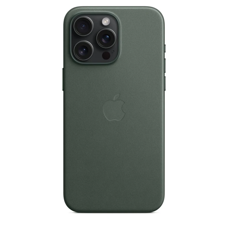 Etui Apple iPhone 15 Pro Max FineWoven Case with MagSafe - Evergreen (wieczna zieleń)