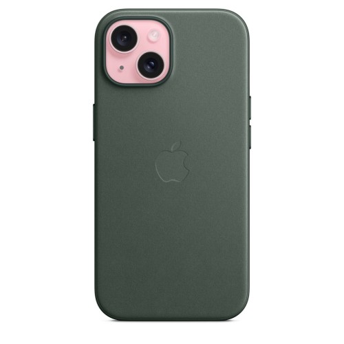 Etui Apple iPhone 15 FineWoven Case with MagSafe - Evergreen (wieczna zieleń)