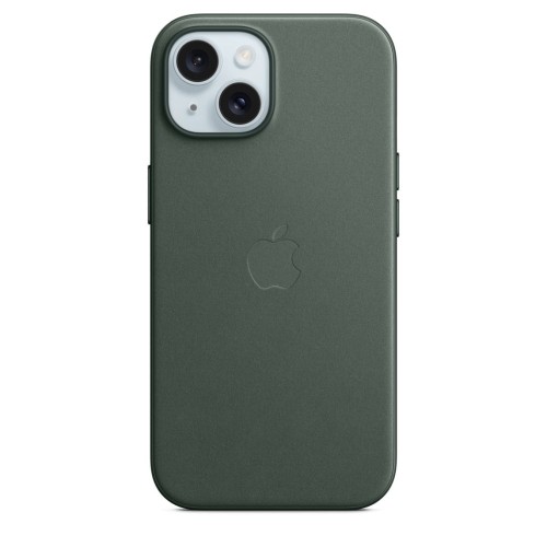 Etui Apple iPhone 15 FineWoven Case with MagSafe - Evergreen (wieczna zieleń)