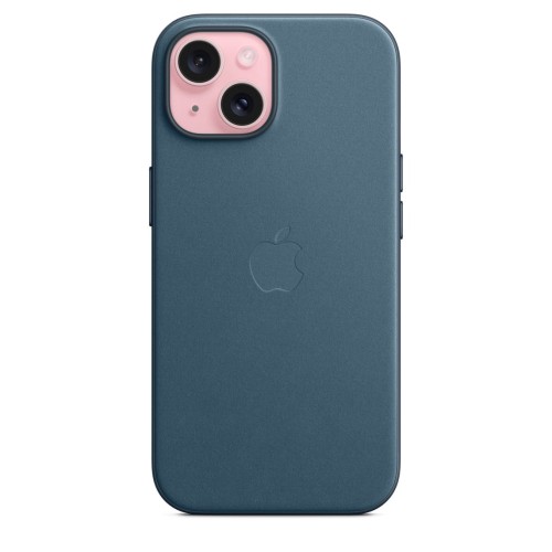 Etui Apple iPhone 15 FineWoven Case with MagSafe - Pacific Blue (głębia oceanu)