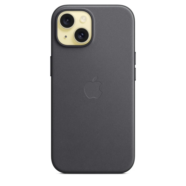 Etui Apple iPhone 15 FineWoven Case with MagSafe - Black (czarny)