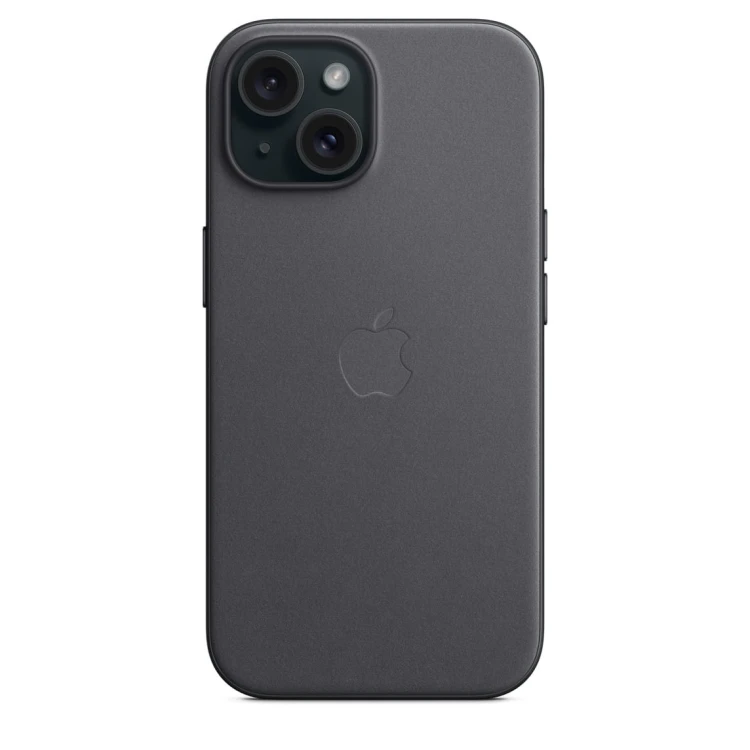 Etui Apple iPhone 15 FineWoven Case with MagSafe - Black (czarny)
