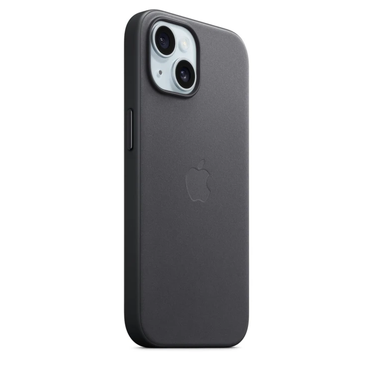 Etui Apple iPhone 15 FineWoven Case with MagSafe - Black (czarny)