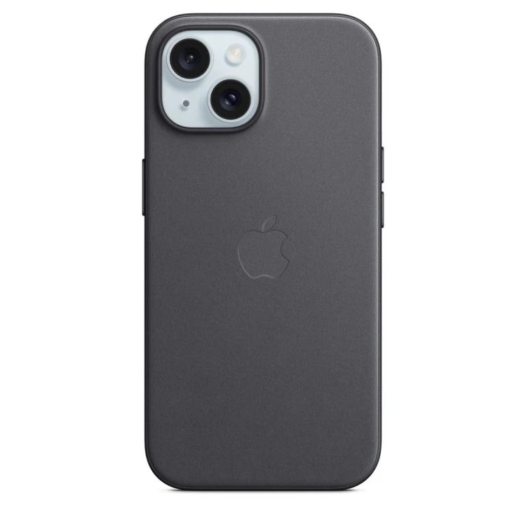 Etui Apple iPhone 15 FineWoven Case with MagSafe - Black (czarny)