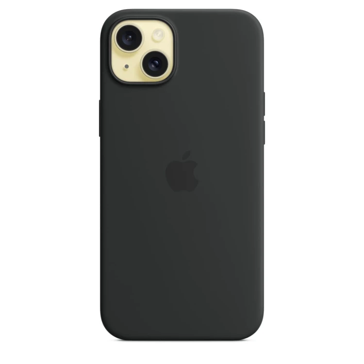 Etui Apple iPhone 15 Plus Silicone Case with MagSafe - Black (czarny)