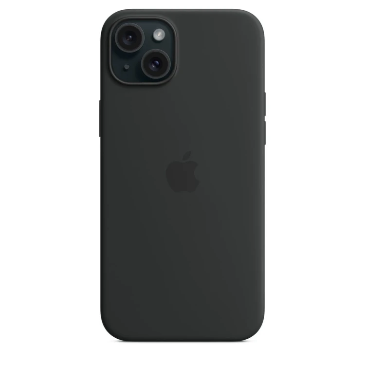Etui Apple iPhone 15 Plus Silicone Case with MagSafe - Black (czarny)