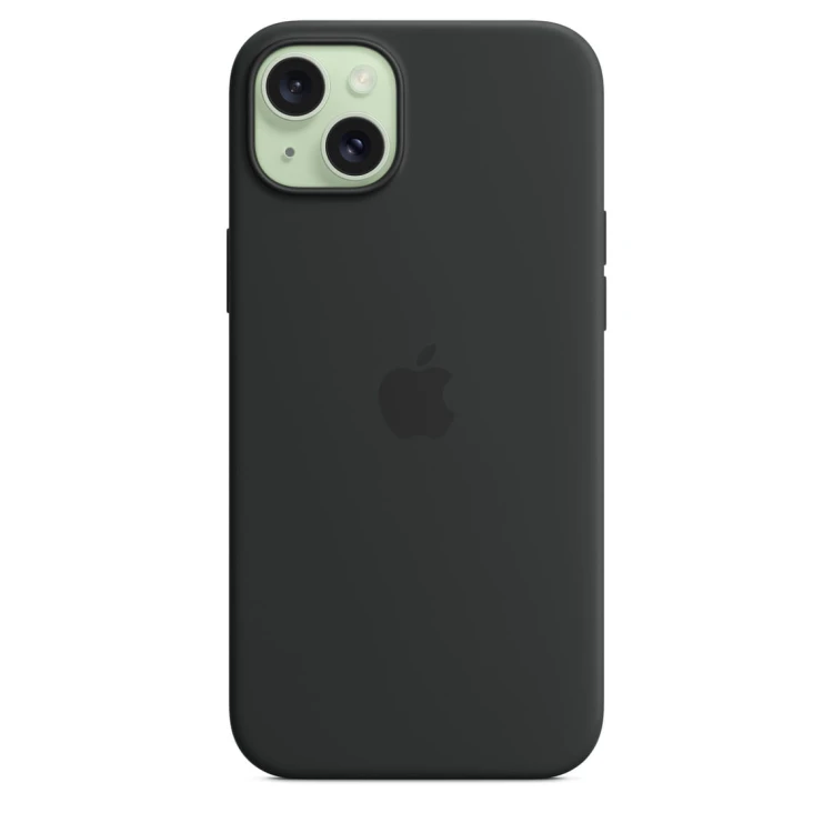 Etui Apple iPhone 15 Plus Silicone Case with MagSafe - Black (czarny)