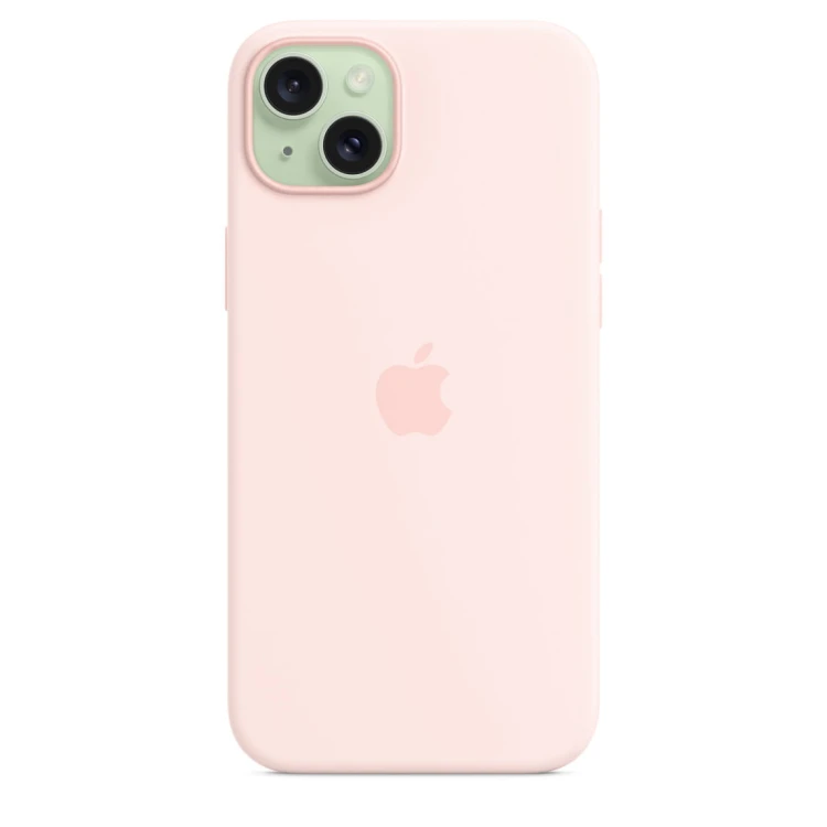 Etui Apple iPhone 15 Plus Silicone Case with MagSafe - Light Pink (jasnoróżowy)