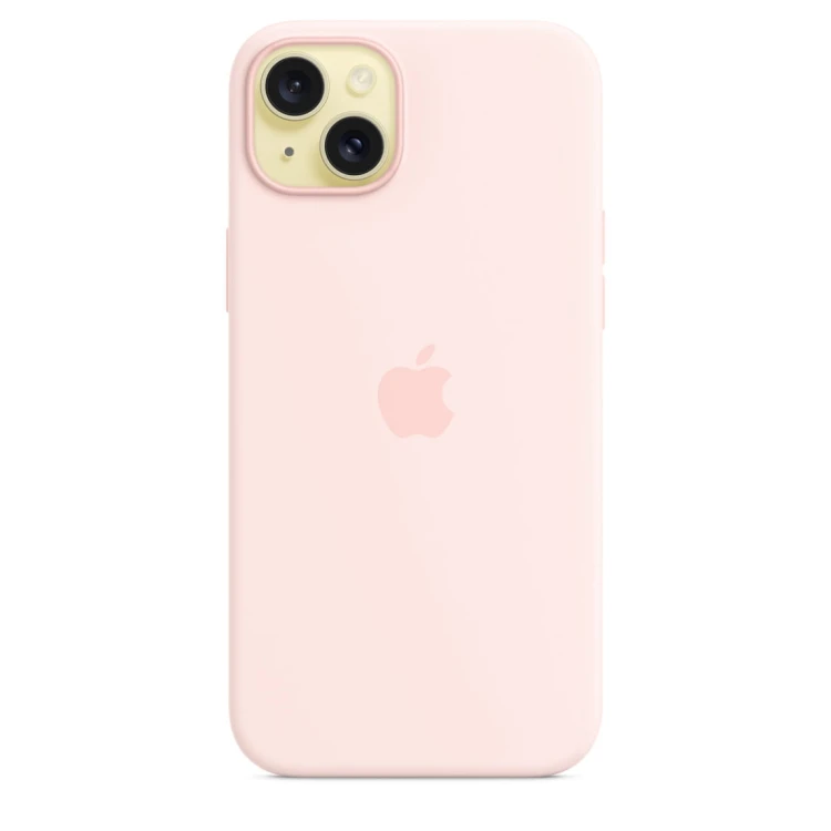 Etui Apple iPhone 15 Plus Silicone Case with MagSafe - Light Pink (jasnoróżowy)