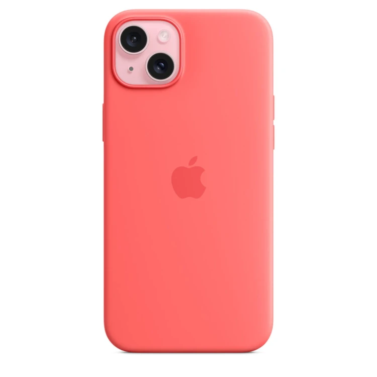 Etui Apple iPhone 15 Plus Silicone Case with MagSafe - Guava (guawa)