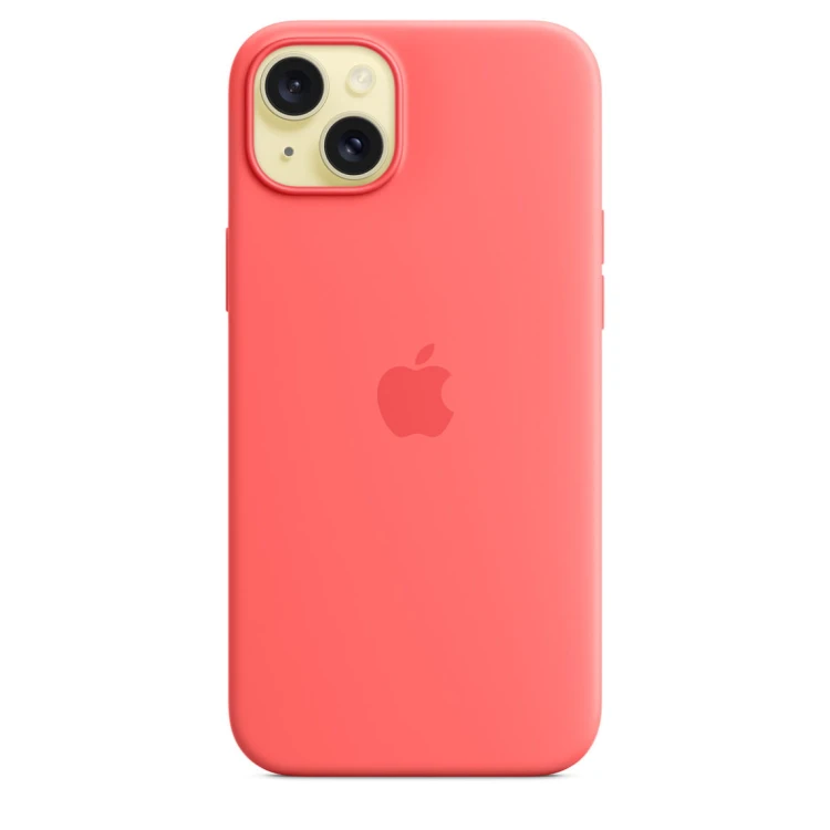 Etui Apple iPhone 15 Plus Silicone Case with MagSafe - Guava (guawa)