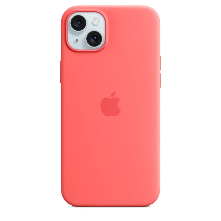 Etui Apple iPhone 15 Plus Silicone Case with MagSafe - Guava (guawa)