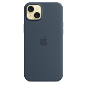 Etui Apple iPhone 15 Plus Silicone Case with MagSafe - Storm Blue (sztormowy błękit)