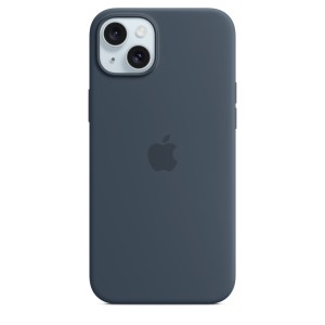 Etui Apple iPhone 15 Plus Silicone Case with MagSafe - Storm Blue (sztormowy błękit)