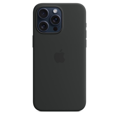 Etui Apple iPhone 15 Pro Max Silicone Case with MagSafe - Black (czarny)