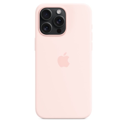 Etui Apple iPhone 15 Pro Max Silicone Case with MagSafe - Light Pink (jasnoróżowy)