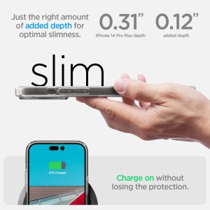 Etui Spigen Ultra Hybrid iPhone 14 Pro Max (przezroczysty)