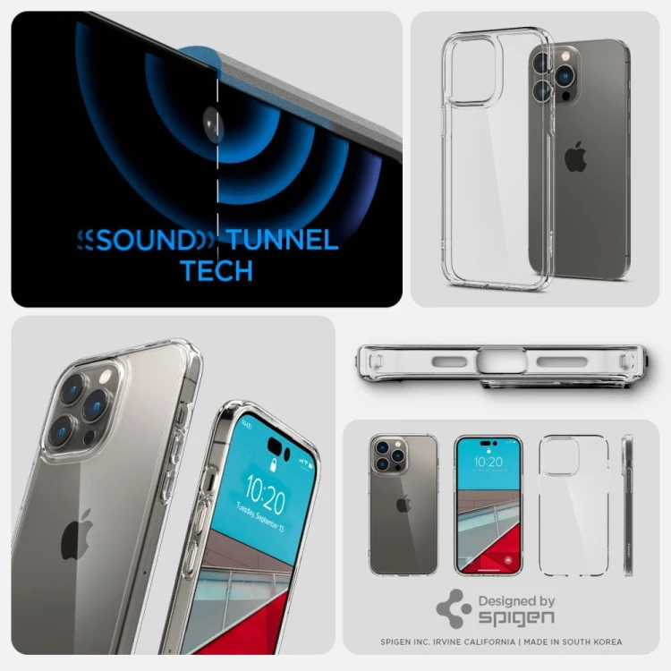 Etui Spigen Ultra Hybrid iPhone 14 Pro Max (przezroczysty)