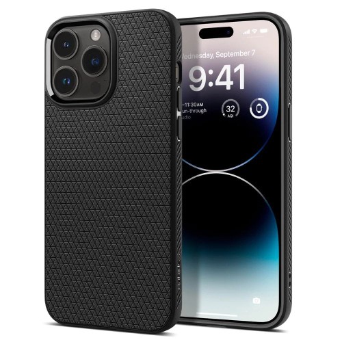 Etui Spigen Liquid Air iPhone 14 Pro Max (czarny)