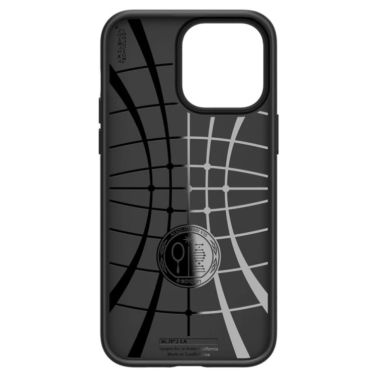 Etui Spigen Liquid Air iPhone 14 Pro Max (czarny)