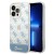 Etui GUESS Stripe Script Logo iPhone 14 Pro Max (niebieski)