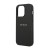 Etui GUESS Saffiano Metal Logo Stripes iPhone 14 Pro Max (czarny)