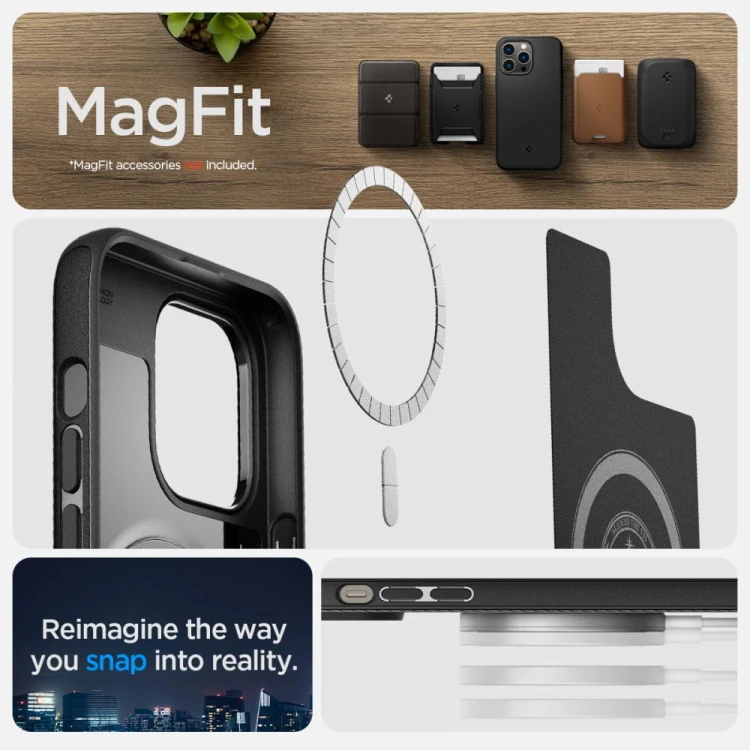 Etui Spigen Mag Armor iPhone 14 Pro Max (czarny)