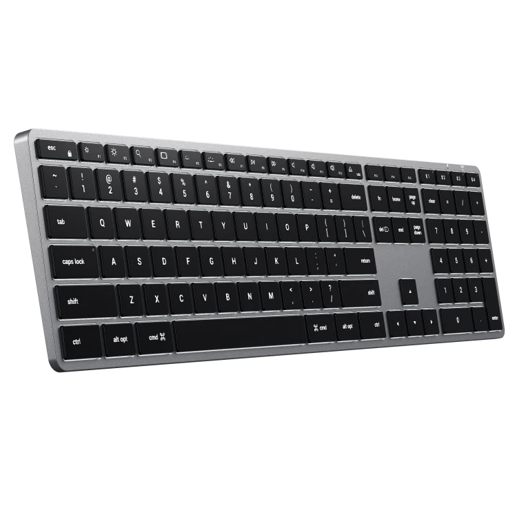 Klawiatura z blokiem numerycznym SATECHI Slim X3 (space grey)