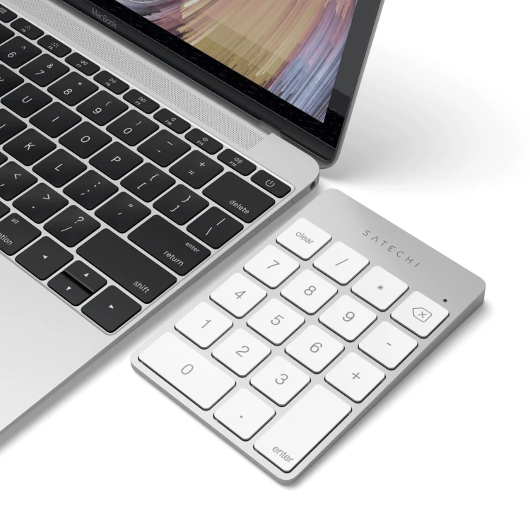 Klawiatura numeryczna Satechi Slim Wireless Keypad (srebrny)