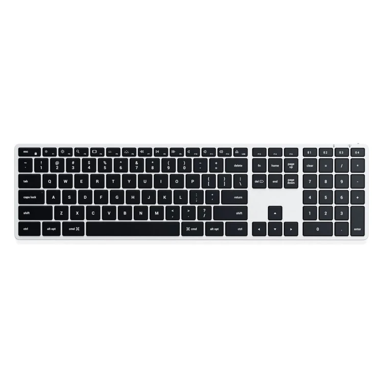 Klawiatura z blokiem numerycznym SATECHI Slim X3 (silver)