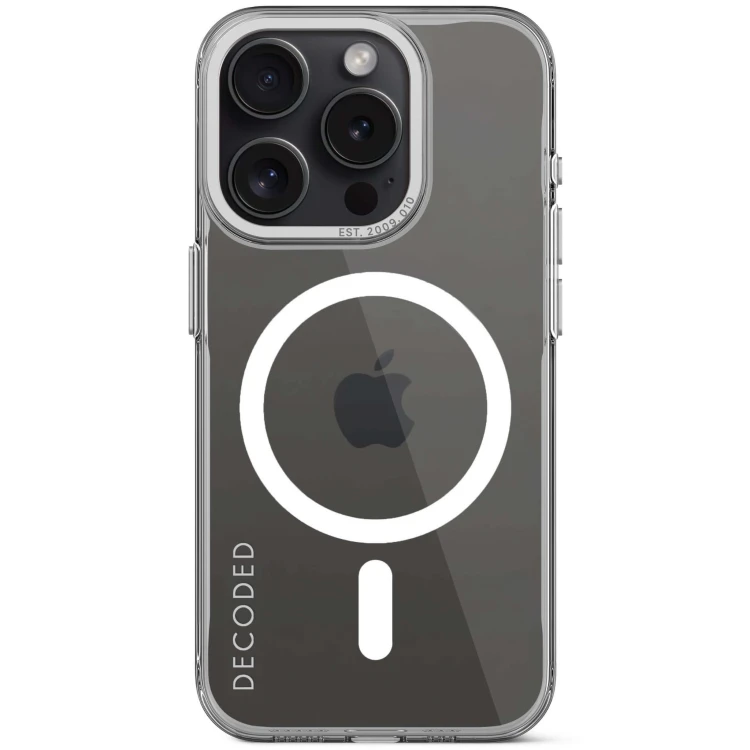 Etui Decoded Magsafe iPhone 15 Pro (ice)